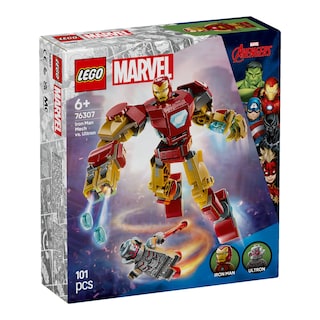 LEGO Iron Man v robot. obleku vs. Ultron