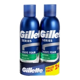 Gillette Series Pěna na holení pro muže duopack