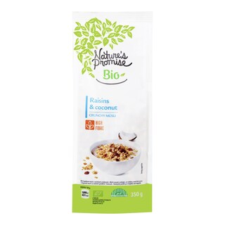 Nature's Promise Bio Müsli rozinky a kokos