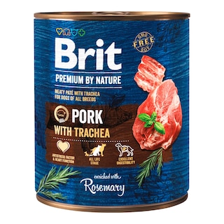 Brit Premium Konzerva s vepřovým a tracheou
