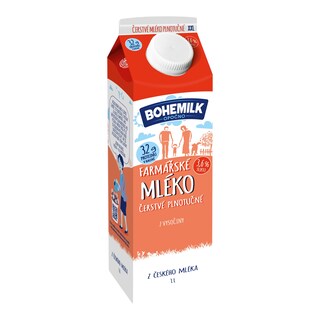 Moravia Čerstvé mléko plnotučné 3,6%