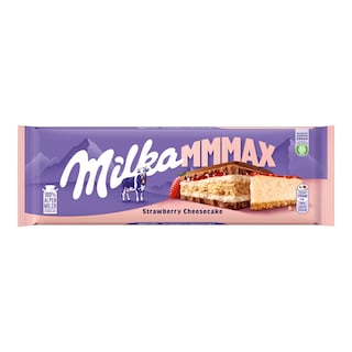 Milka Mmmax Strawberry Cheesecake v čokoládě