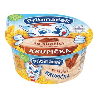 Pribináček Krupička se skořicí