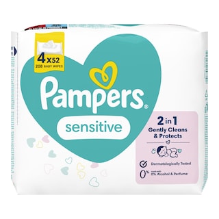Pampers Sensitive dětské čisticí ubrousky