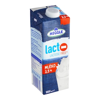 Meggle Mléko plnotučné 3,5% bez laktózy