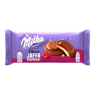Milka Choco Jaffa piškoty malinové
