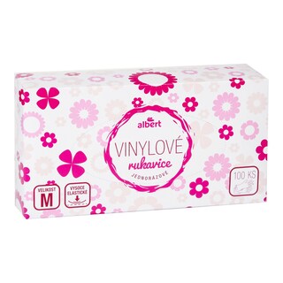 Albert Rukavice jednorázové velikost M