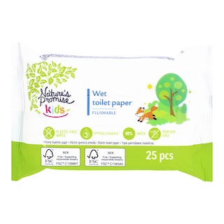 Nature`s Promise Kids Vlhčený toaletní papír