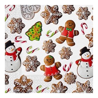 Ubrousky vánoční perníčky