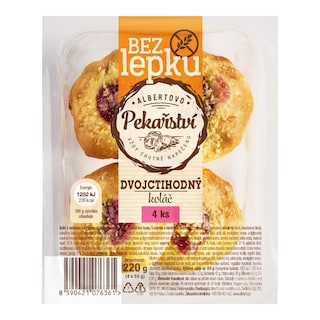 Albert Dvojctihodné koláče bez lepku