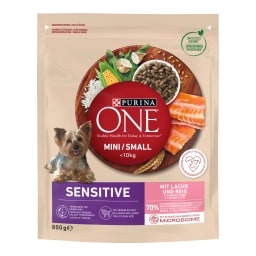 Purina One Mini Granule s lososem a rýží