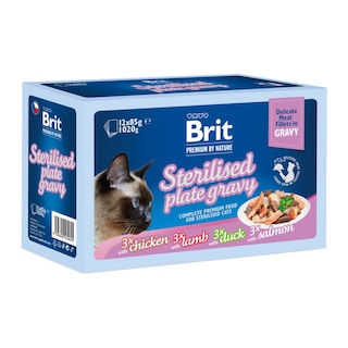 Brit Premium Kapsičky pro kastrované kočky