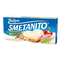 Želetava Smetanito se zeleninou a šunkou