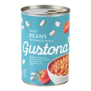 Gustona Bílé fazole v rajčatové omáčce