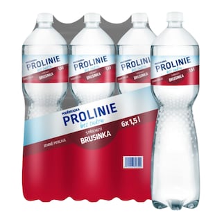 Poděbradka ProLinie Jemně perlivá brusinka