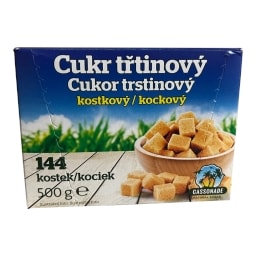 Cassonade Cukr třtinový kostkový