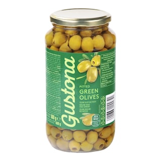 Gustona Zelené olivy bez pecky