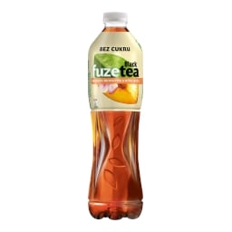 FuzeTea Black Ice Tea broskev a růže bez cukru