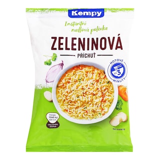 Kempy Nudlová polévka se zeleninovou příchutí