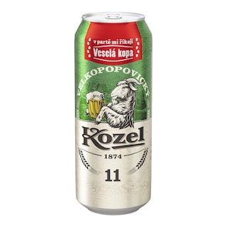 Velkopopovický Kozel 11 světlý ležák