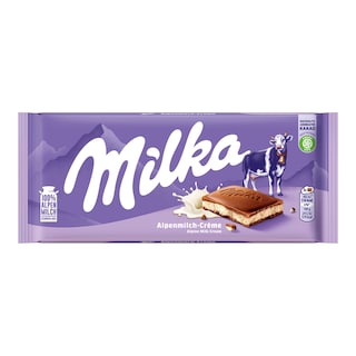 Milka Mléčná čokoláda s mléčnou náplní