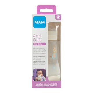 MAM Kojenecká láhev Anti-colic 250 ml mix