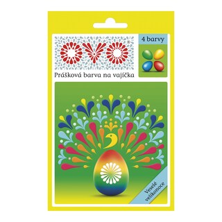 OVO Práškové barvy 4 druhy