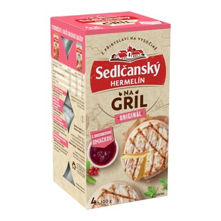 Sedlčanský Hermelín na gril brusinky