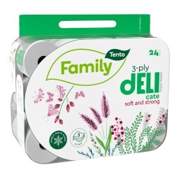 Tento Toaletní papír Family Delicate 3 vrstvý