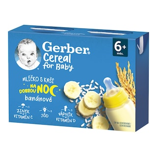 Gerber Cereal Mlíčko s kaší banánové