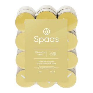 Spaas Čajové svíčky vonné Shimmering smile