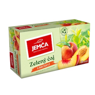 Jemča Zelený čaj s broskví
