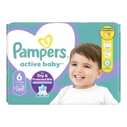 Pampers Active Baby pleny velikost 6