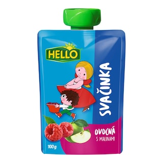 Hello Ovocná přesnídávka s malinami