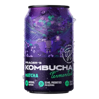 Prager's Kombucha matcha