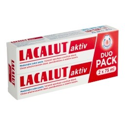 Lacalut Aktiv Zubní pasta duopack