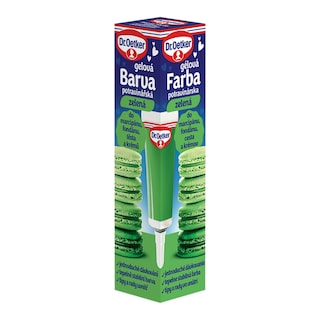 Dr. Oetker Barva gelová potravinářská zelená
