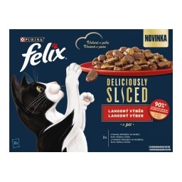 Felix Deliciously Sliced Kapsičky výběr v želé