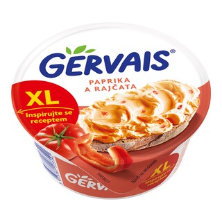 Gervais Čerstvý tvarohový sýr s paprikou a rajčaty
