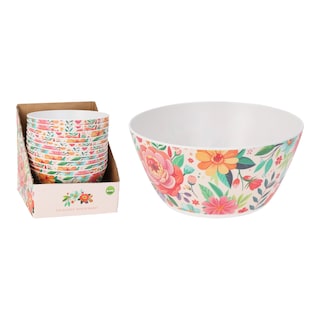 Mísa 4000 ml květinový vzor