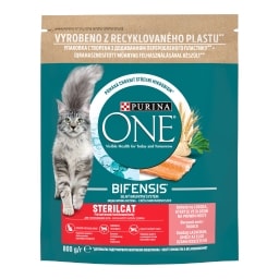 Purina One Sterilcat losos a pšenice