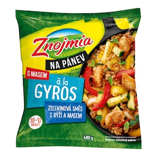 Na pánev ala Gyros s masem