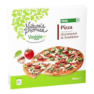 Nature´s Promise Pizza vegetariana