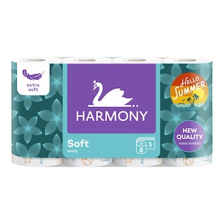 Harmony Soft White toaletní papír