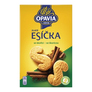 Opavia Zlaté Esíčka sušenky skořicové