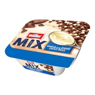 Müller Mix Choco Balls jogurt vanilkový