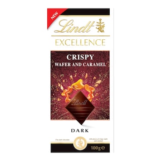 Lindt Excellence Čokoláda hořká sušenka a karamel