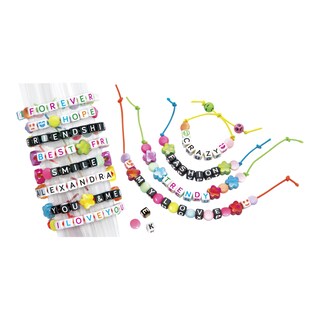 Crazy CHIC Kreativní set náramky s písmenky