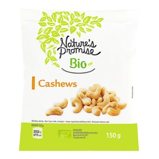 Nature's Promise Bio Kešu nepražené
