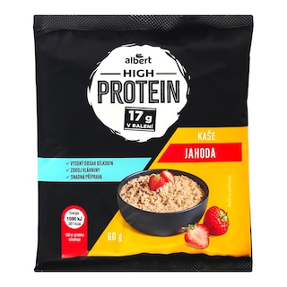 Albert proteinová kaše jahodová